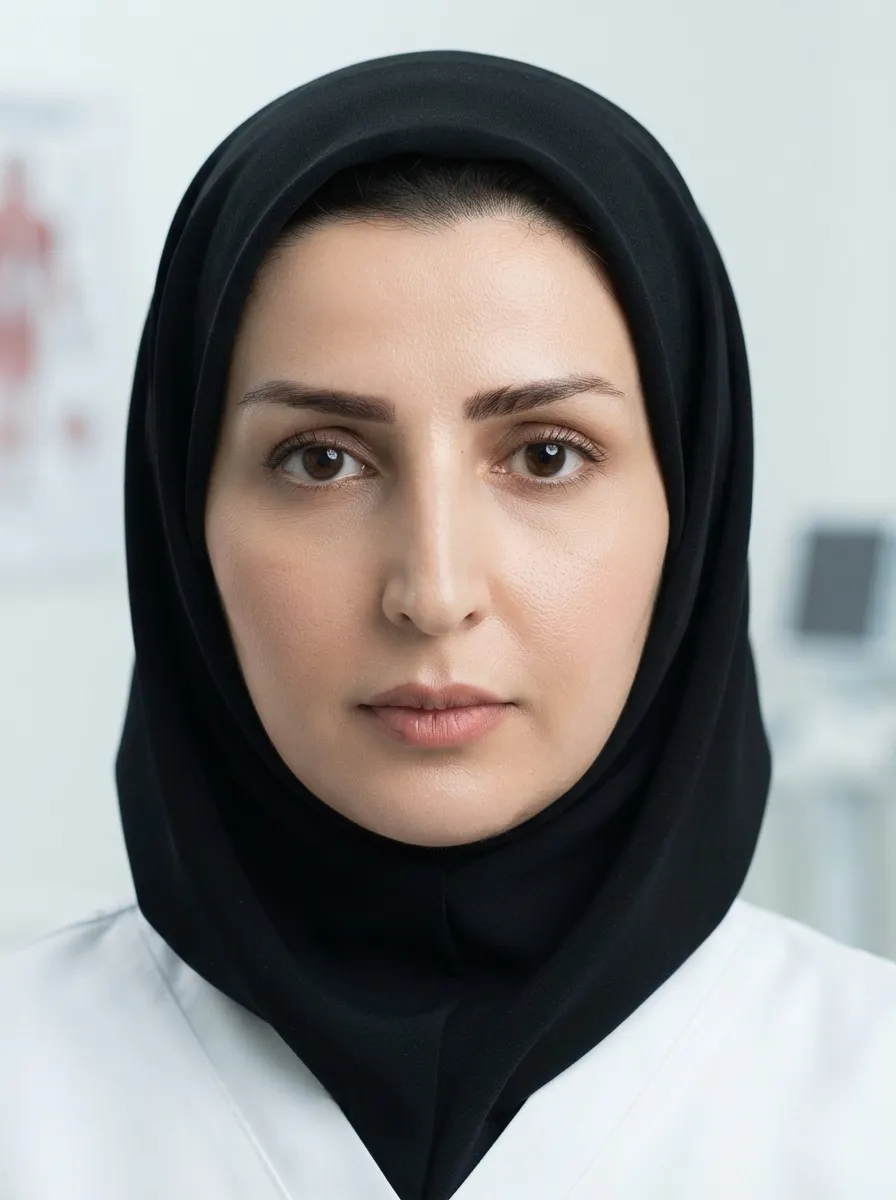 دکتر راضیه هرمز نژاد در درمانگاه تخصصی کمیل