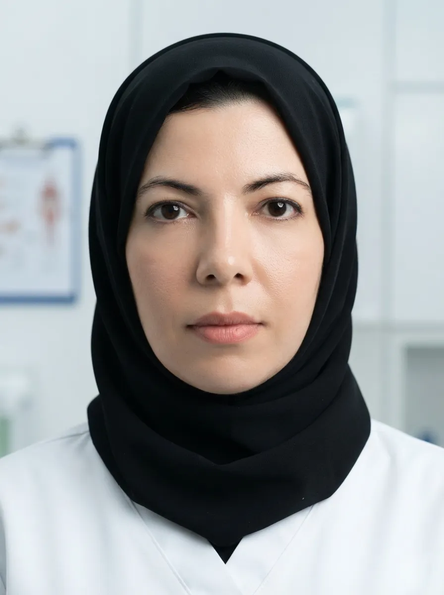 دکتر نسرین سعادتی در درمانگاه تخصصی کمیل